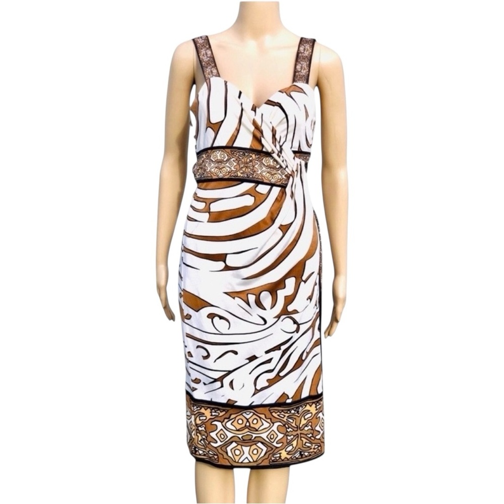 Diane Von Furstenburg silk dress Sz 8